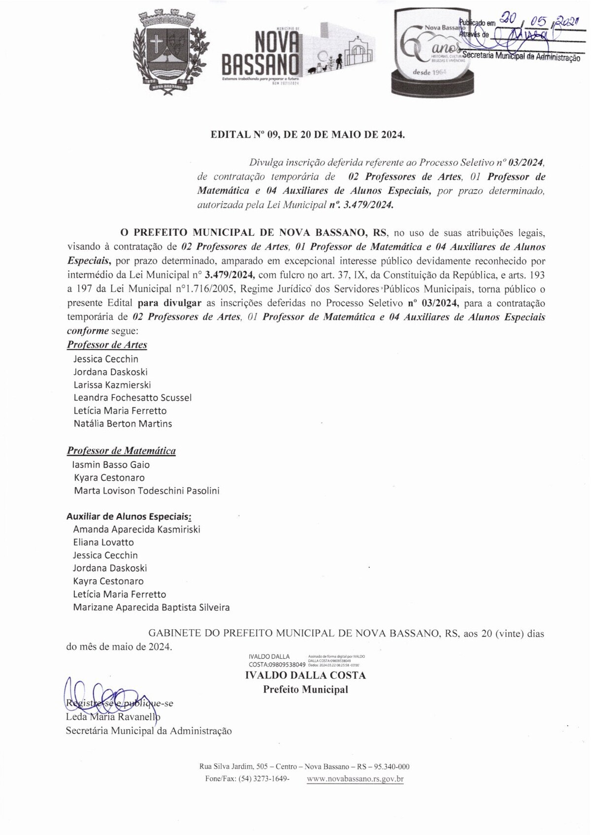 divulga-as-inscricoes-deferidas-referente-ao-processo-seletivo-n-032024